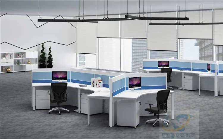 office furniture-office staff desks-office workstation 03