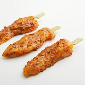 bbq bamboo paddle sticks meat bamboo skewer