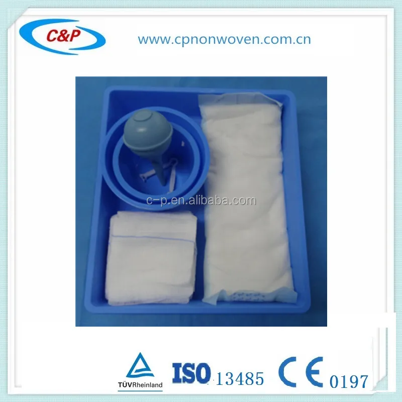 
Disposable Caesarean sterile baby birth delivery pack 