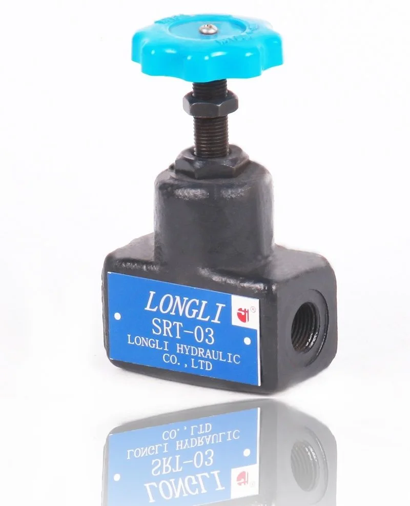 Srt 03 Yuken Vickers Hydraulic Throttle Check Regulator Manual Screw