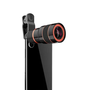 8X Mobile Phone Telephoto Lens Universal Clip