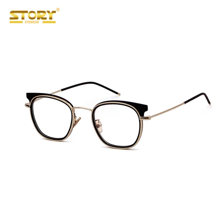 

STORY lady retro cat eye shape eyewear frame vogue optical glasses, Pictures showed as follows