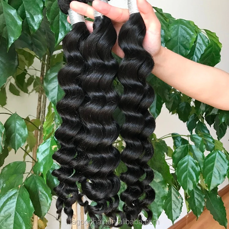 

Virgin cuticle aligned hair mink brazilian hair products,8a grade virgin brazilian hair bundles,remy hair extension Exotic wave, Natural color