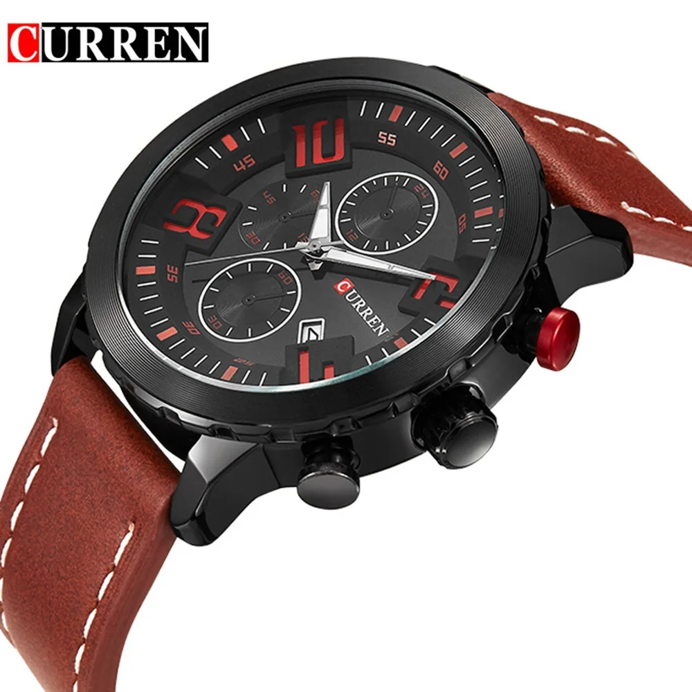 

Factory Sale Directly CURREN Brand 8193 Quartz Wristwatch Men Casual Watch Minimalist Dial Reloj Manual Brand Wrist Relogio
