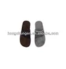 microfibre and corduroy material men's Contrast color slippers