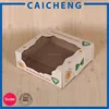 Baby shower favor Corrugated gift box with clear window