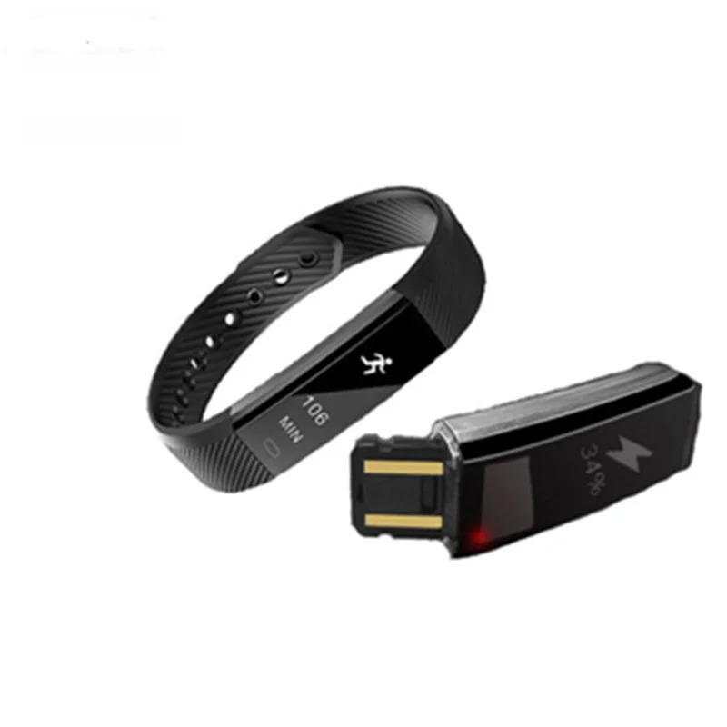 

ID115 Smart Band Bluetooth Bracelet Pedometer Fitness Tracker Remote Camera Wristband