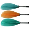 OEM customized color Clear aluminum pole 2pcs kayak paddle colorful