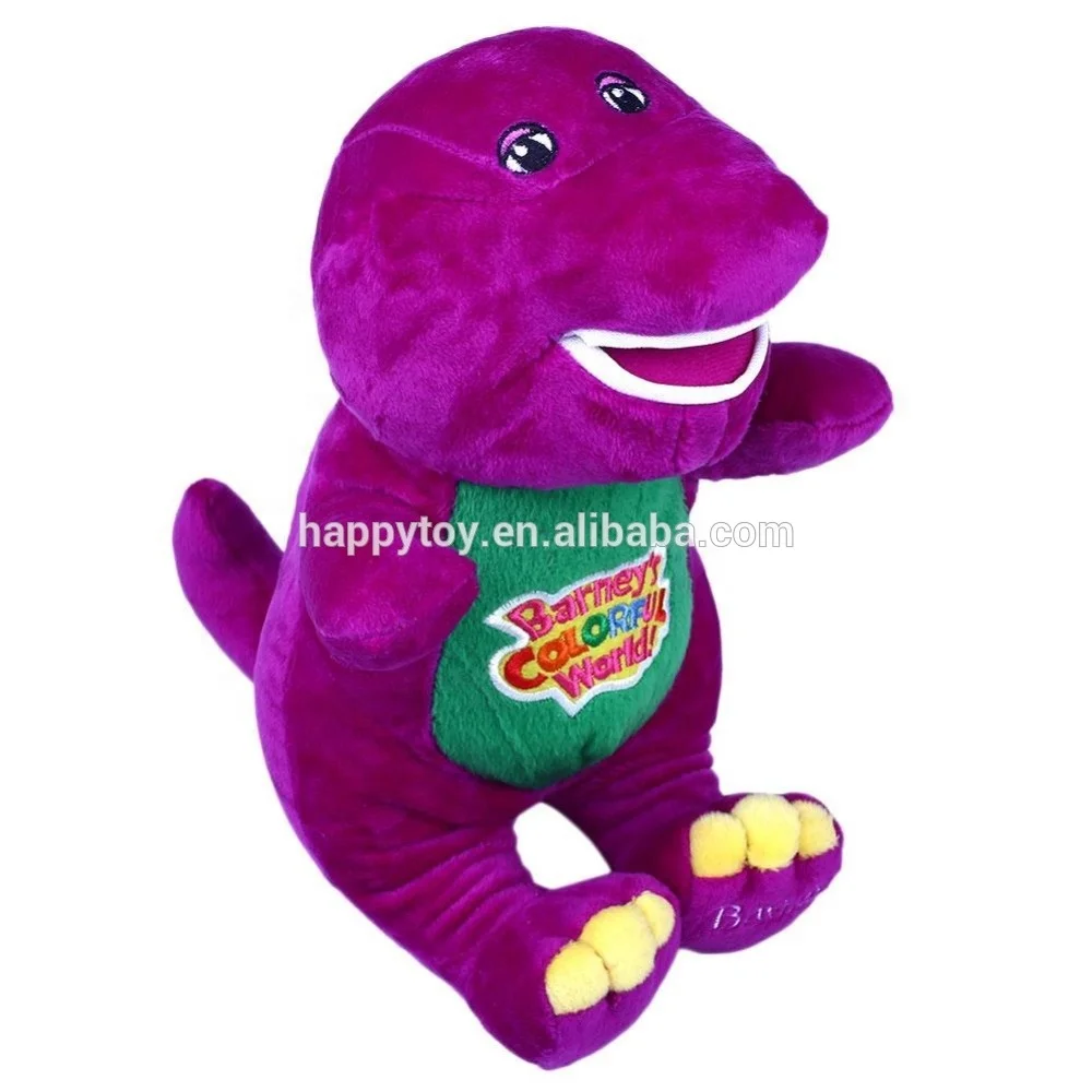 singing barney stuffed animal