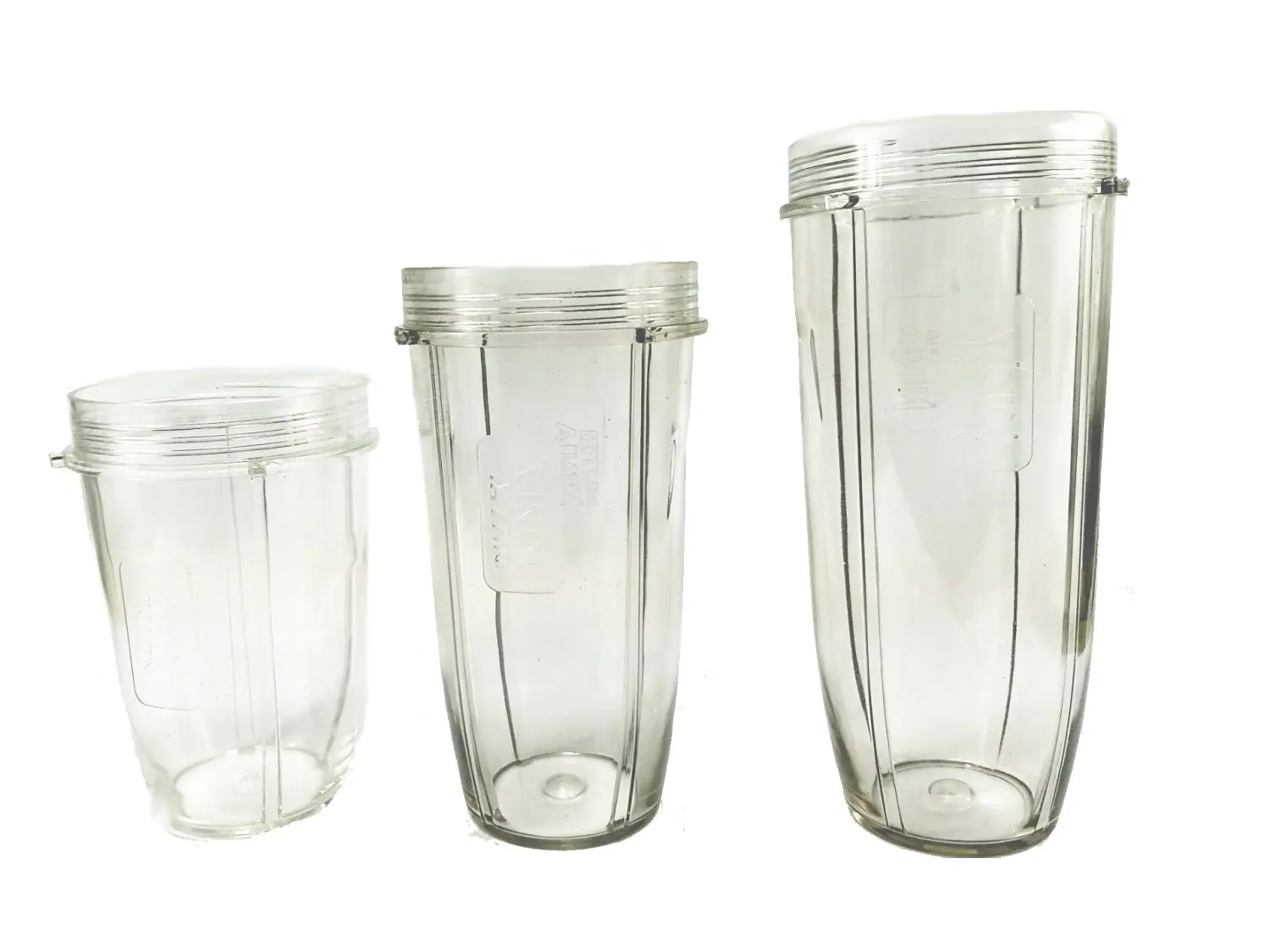 Sduck Replacement Parts for Nutri Ninja Blender, 18oz.24oz.32oz. Cup For 900w 1000w 1300w Auto-iQ and Duo Blenders Nutri Ninja Blender Accessories, 3 pcs/pack