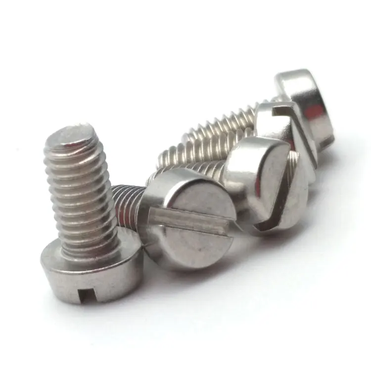 
ISO 1207 DIN 84 Stainless Steel 304 Slotted Metric Cheese Head Screws 