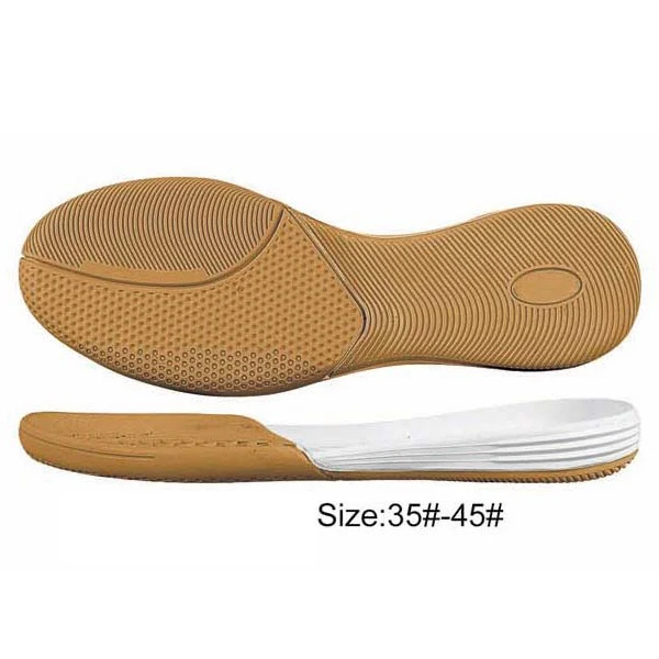 rubber cleated sole