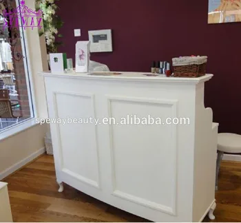 商業用家具黒と白の受付カウンターのためのサロン Buy 商業用家具 受付カウンター ネイルサロン受付カウンター Product On Alibaba Com