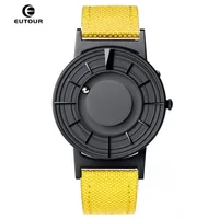 

EUTOUR E018 2019 New Magnetic Men Watch Ball Show Man Women Casual Quartz Wristwatches Stainless Steel Men Watches