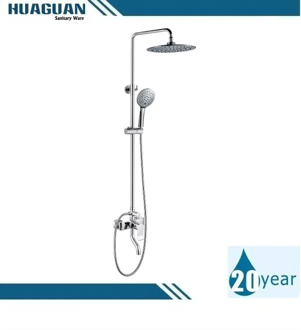 
hot sale luxurious wall mounted bathroom bath rain shower set 