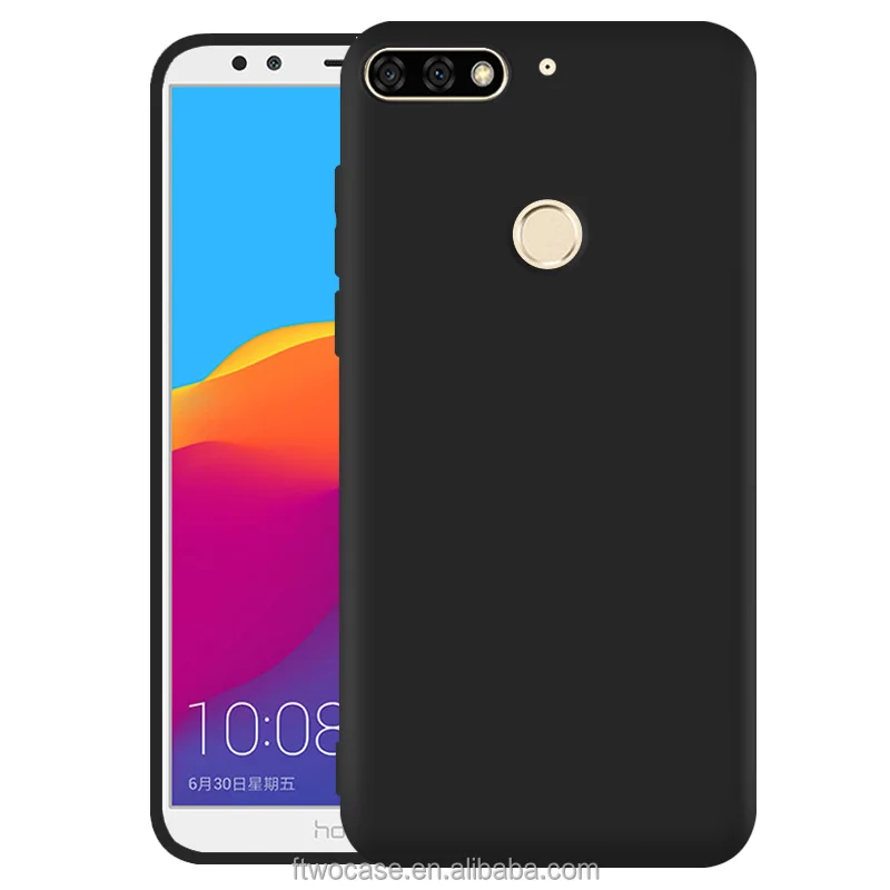 Matte Soft Tpu Back Cover Phone Case For Huawei Honor 7c Enjoy 8