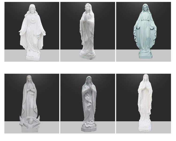 Life size na hardin malaking relihiyosong marmol pieta jesus statues for sale