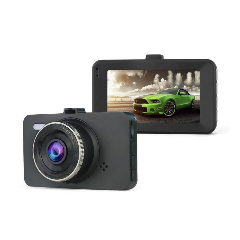 34MS 3.0-inch TFT screen Car DVR  Dash Camera with HD 1080p,.150 degree len angle and rear camera