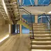 New model ms railing designs anti-slip durable prefabricated indoor stairs