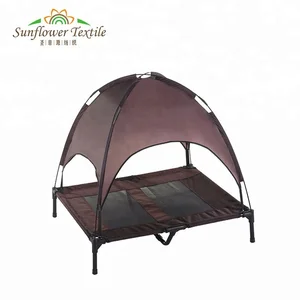 Image of High quality elevated pet cot bed for dog,Oxford Durable Elevated Raised Pet Cots Elevated Foldable Outdoor Dog Bed