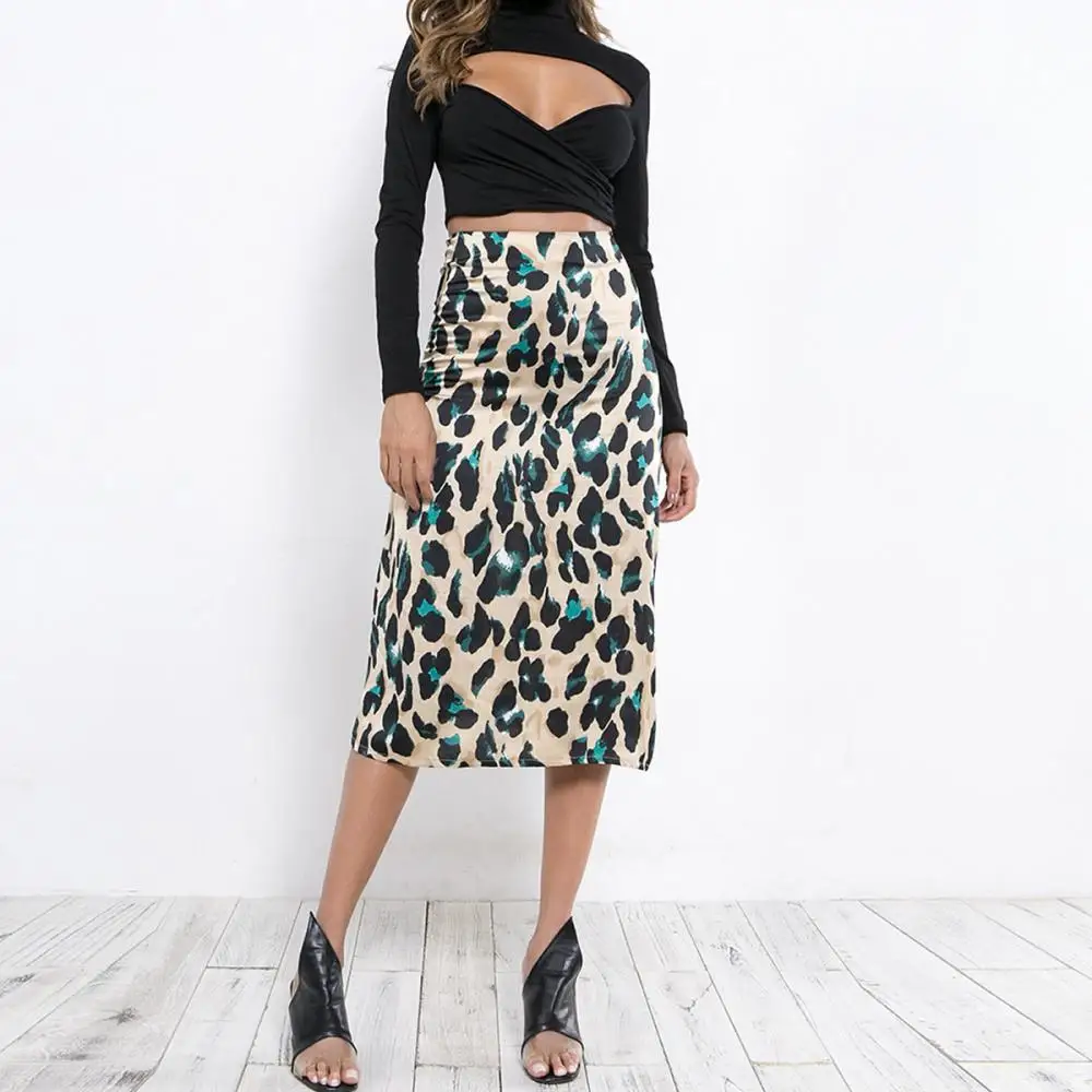 

Digital printing plaid high waisted pleated maxi long skirt for women