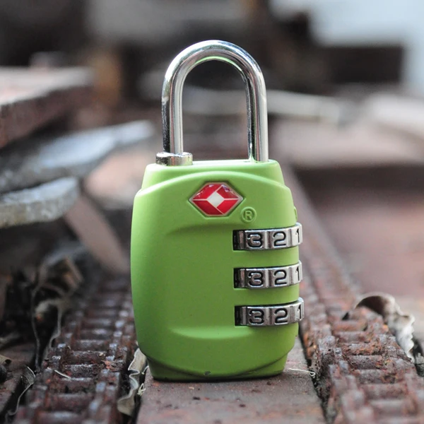 
TSA-331 3 digits Metal tsa approved luggage locks 