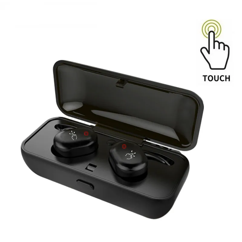 

Mini TWS Wireless Earphone IPX5 Waterproof Touch Control BT Earbuds, N/a