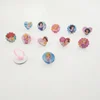 Customized Cute cartoon characters printing plastic kids children rings