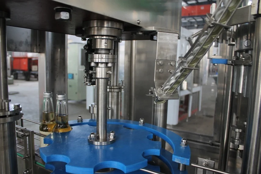 
Small three in one factory sale glass bottle carbonated water bottling plant 