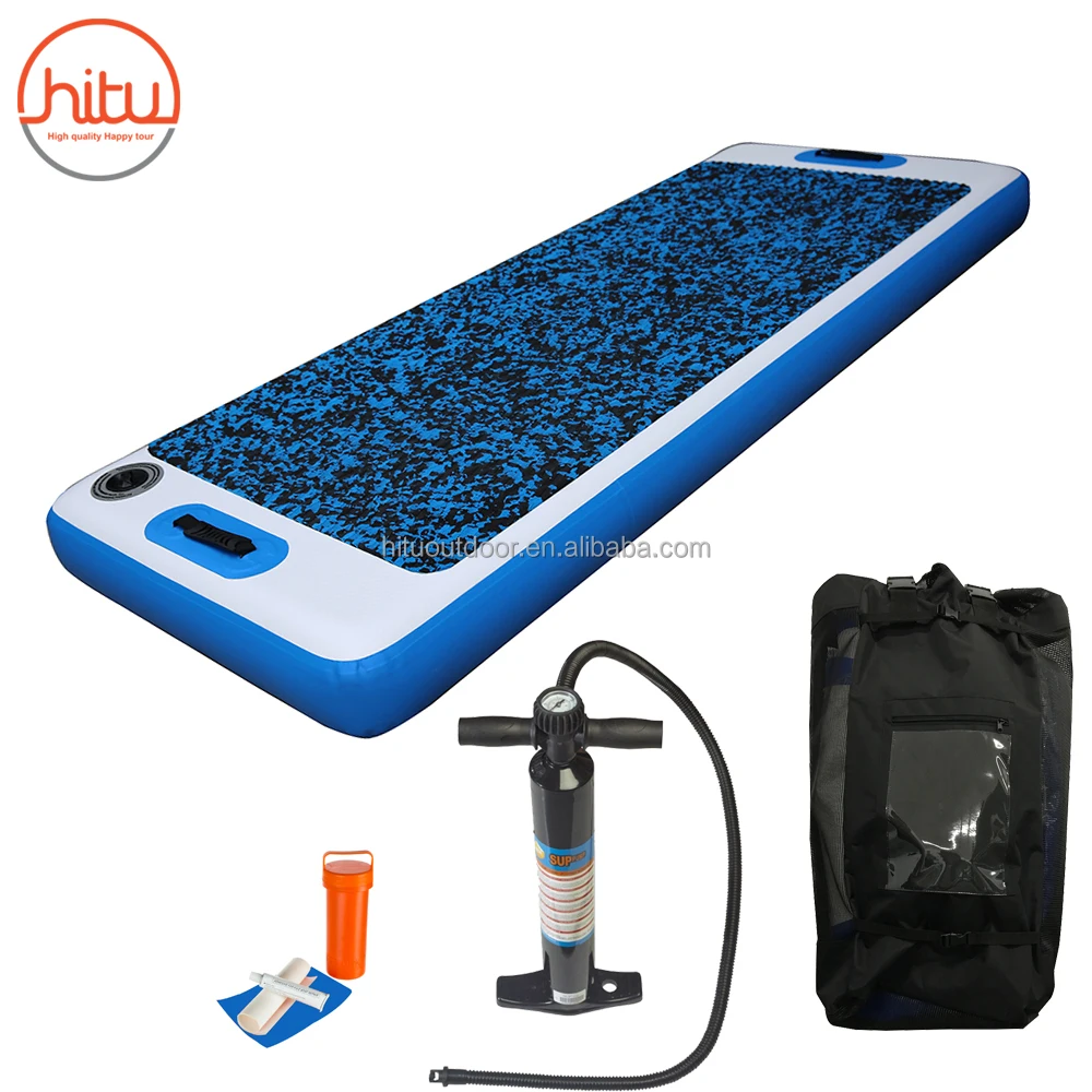

Inflatable Yoga Mats Gymnastic Mat On Water Fitness Floating