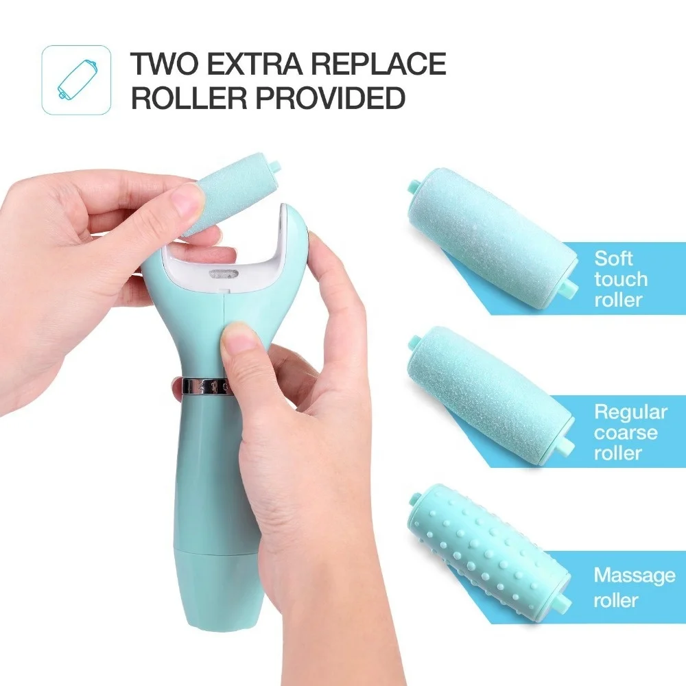 
ODM OEM New Rechargeable Foot File Callus Remover Pedicure Perfect Electronic Foot File Dead Skin Remover Pedicure Foot Scrub 