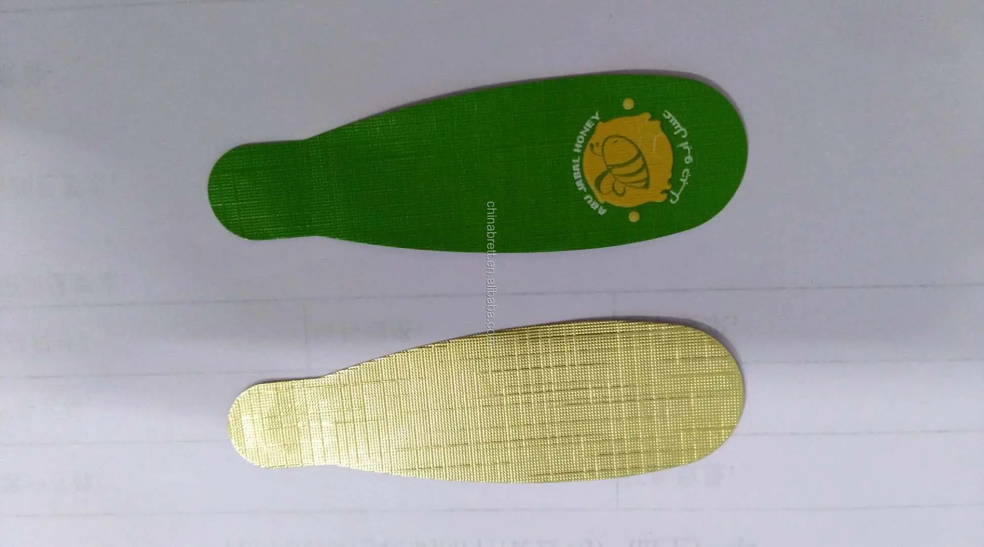 Hot selling customize aluminum foil film for mini honey spoon