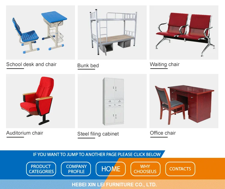 school furniture metal bunk bed steel student dormitory bed