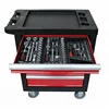2018 Best Selling 6 drawers Garage Tool Cabinet Tool Trolley With Hand Tool Set