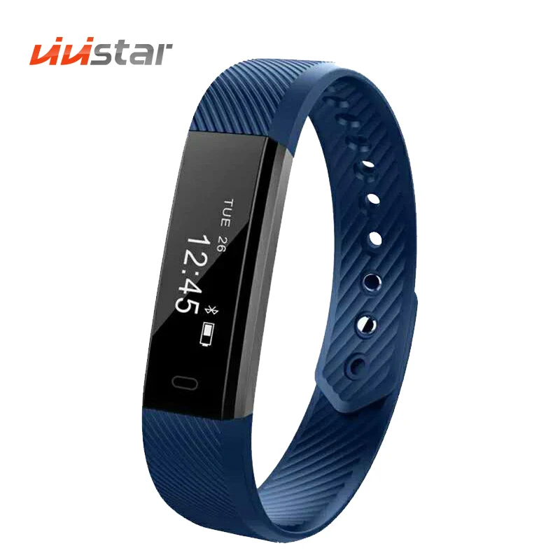 

ID115 Smart Wristband Pedometer Smart Bracelet Sleep Monitor Activity Smart Watch Band for Android & iOS