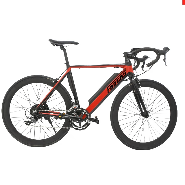 

Fantas-Bike Hawkeye 700C 36v250w-500w road electric bike, Matt red road electric bicycle