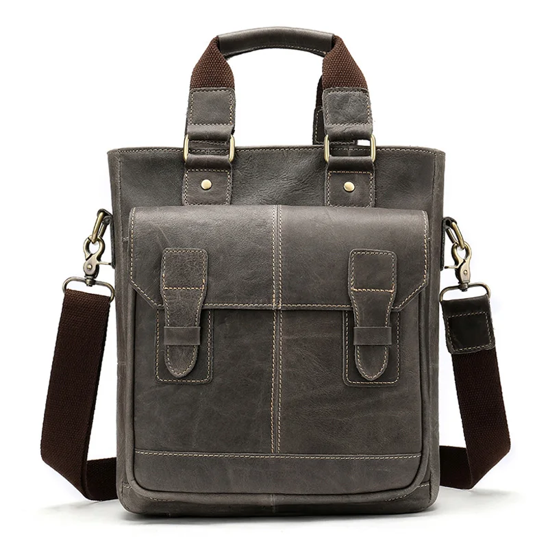 

Messenger Bag Men's Shoulder Bags Genuine Leather Laptop Handbags Briefcase for Men