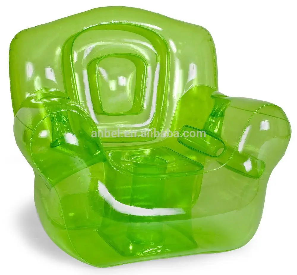 Inflatable Gummy Chair With Pump / Inflatable Pvc Single Sofa