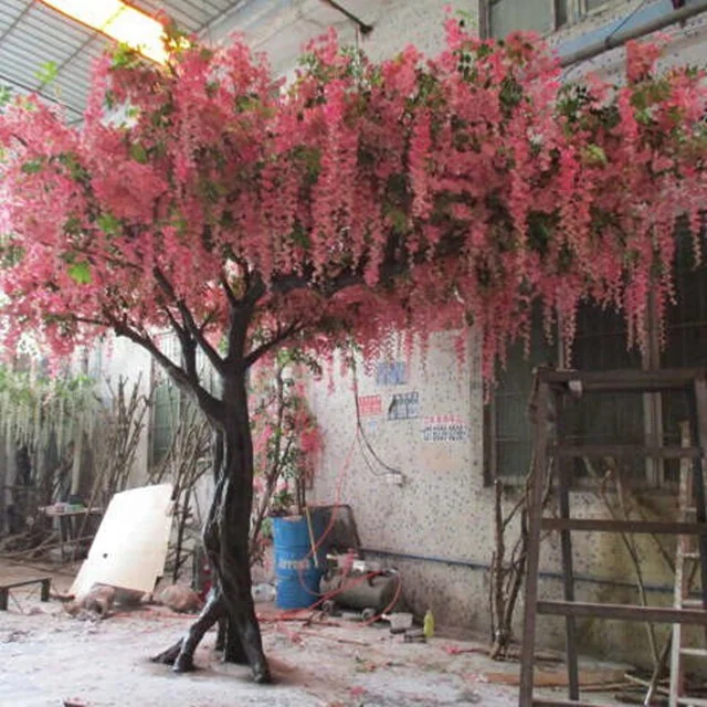 

Decorative artificial wisteria tree for home garden restaurant