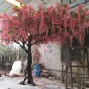 Decorative artificial wisteria tree for home garden restaurant