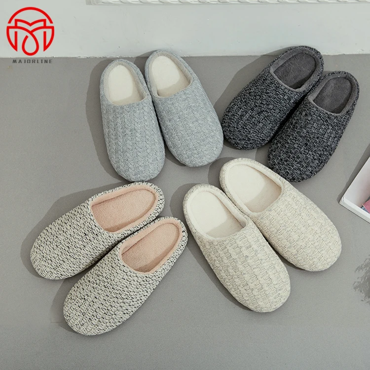 

Women's House cashmere Slippers Indoor Memory Foam Autumn Winter Anti-Slip, Requirement