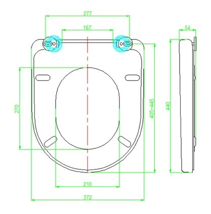 toilet seat duroplast replace match mdf moulded soft close