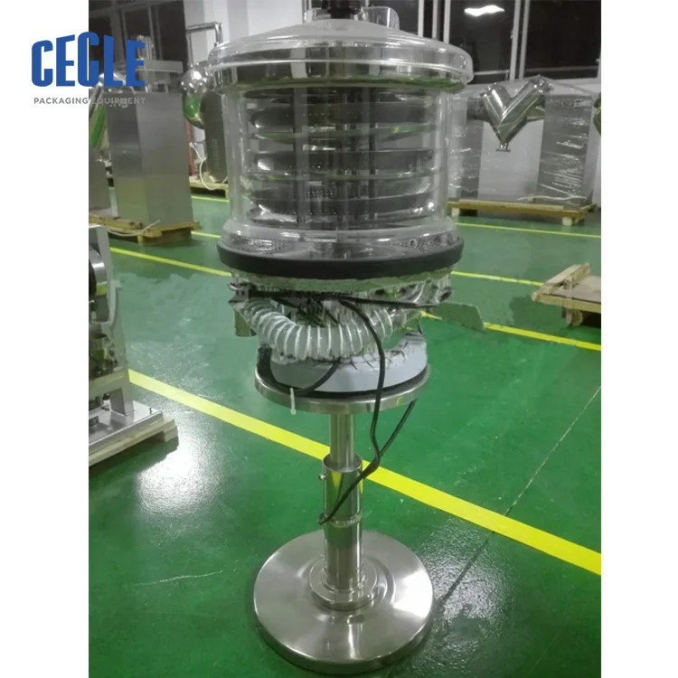 
Pill Tablel Polishing Machine Vibration Deduster Polish Machine 