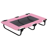 

Foldable Metal frame Pet bed 107*61*20 Pet Cot Steel Frame Elevated dog bed Mesh bed