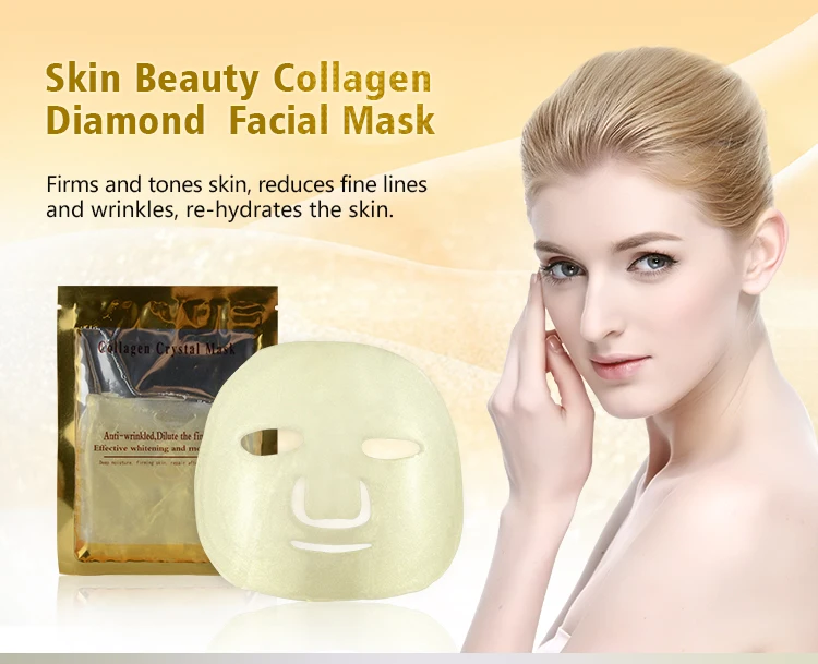 Gold Diamond Crystal Whitening Moisturizing Facial Mask Manufacturer