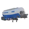 3 Axle special dimension powder Dry Bulk Cement Tank Semi Trailer For Sale