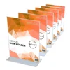 T Shape double side pmma perspex sheet sign holder clear outdoor acrylic sheet
