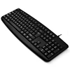 Low price oem plastic keyboard factory direct custom brands computer office standard wired keyboards for pc desktop