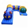 Kiddie pillar inflatable Caterpillar Play Tube obstacle course, Kiddiepillar inflatable fun tunnel for kids