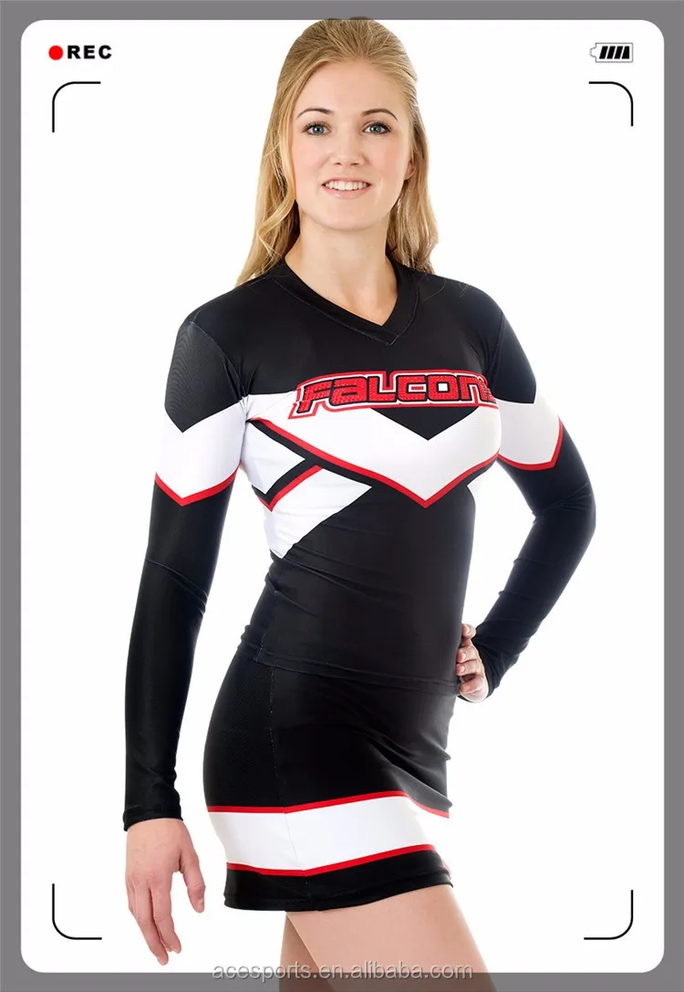 Wholesale Sublimation Sportswear Long Sleeve Cheerleading Uniforms Buy Cheerleading Uniforms 9237